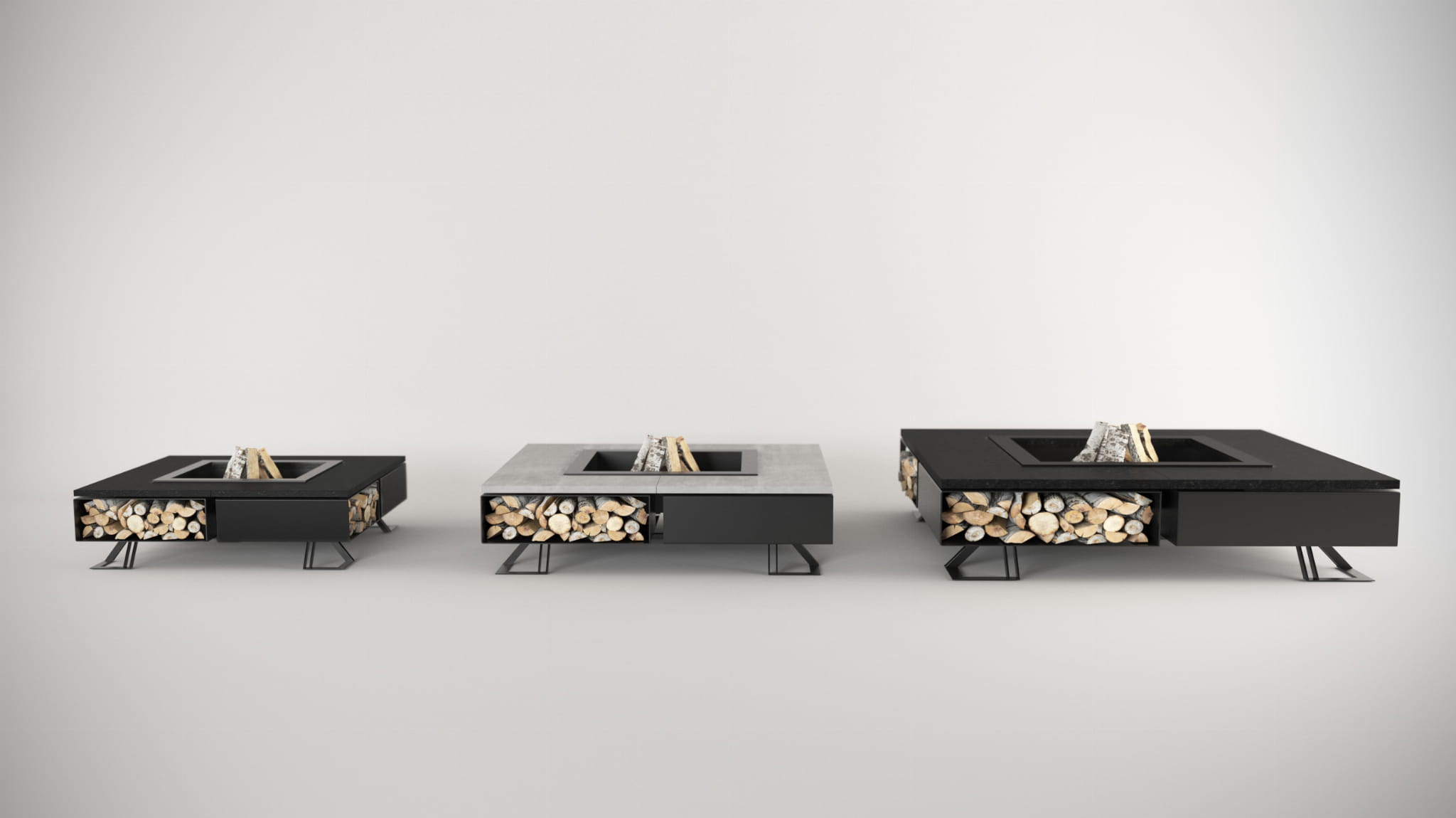 HETTA SQUARE - BLACK INOX /CONCRET - Зображення 8