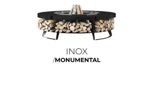 HETTA ROUND - INOX / MONUMENTAL