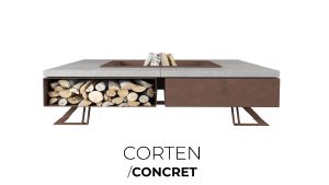 HETTA SQUARE - CORTEN /CONCRET